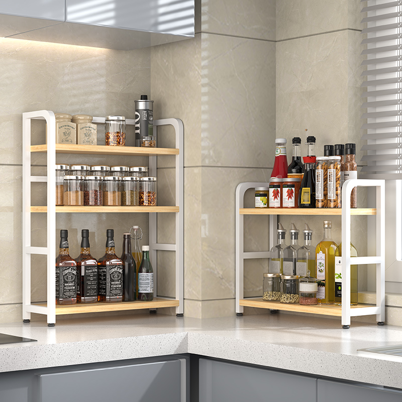 For Kitchen Multi-furniture Local Spice Rack Condiment Seasoning ...