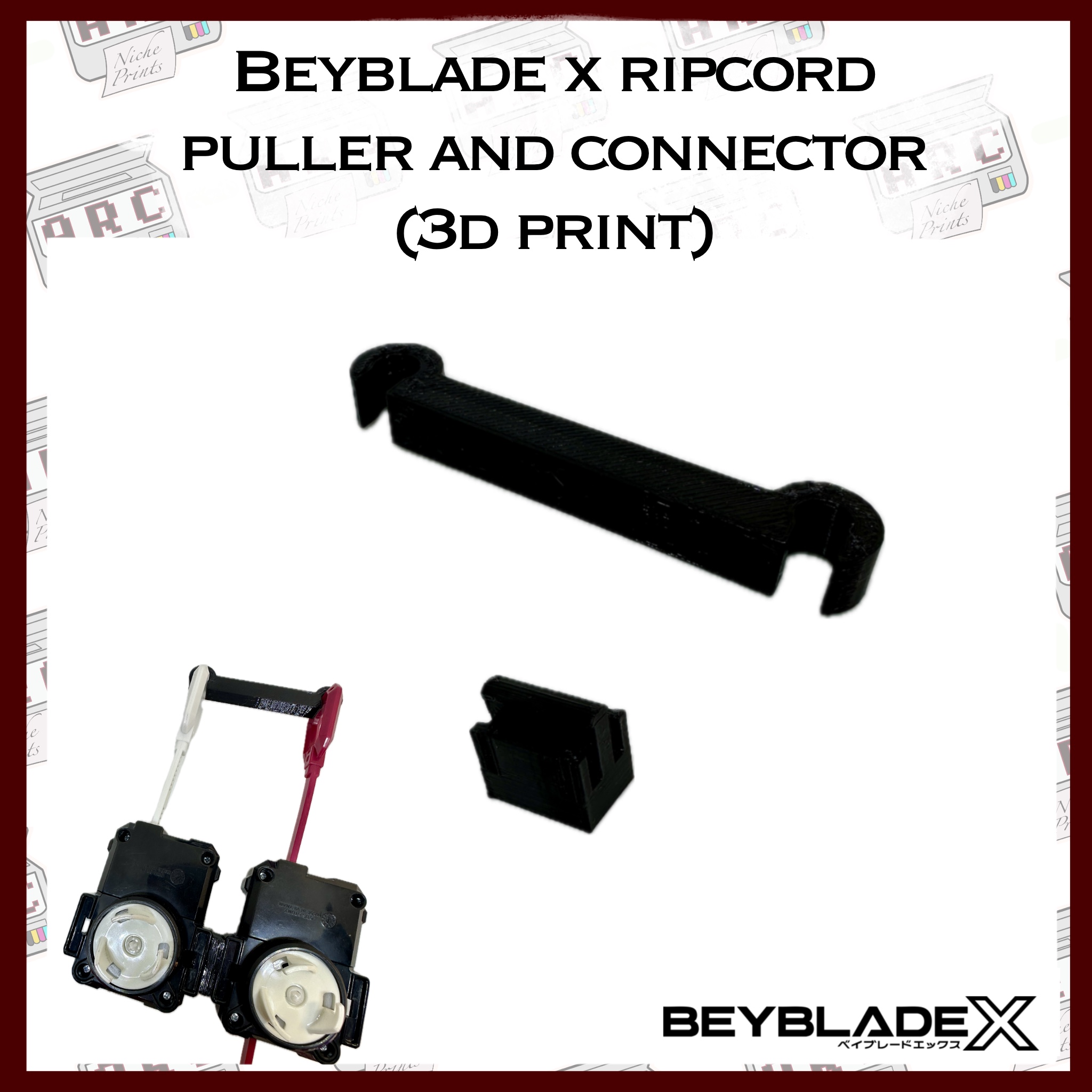 Beyblade X Ripcord Puller and Connector (Accessories) | Shopee Philippines