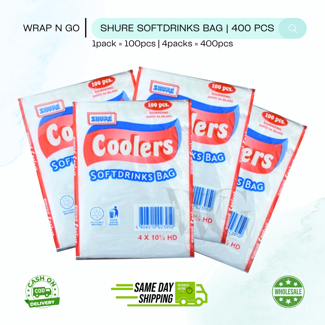 WnG Shure Coolers Plastic Softdrinks Bag 4