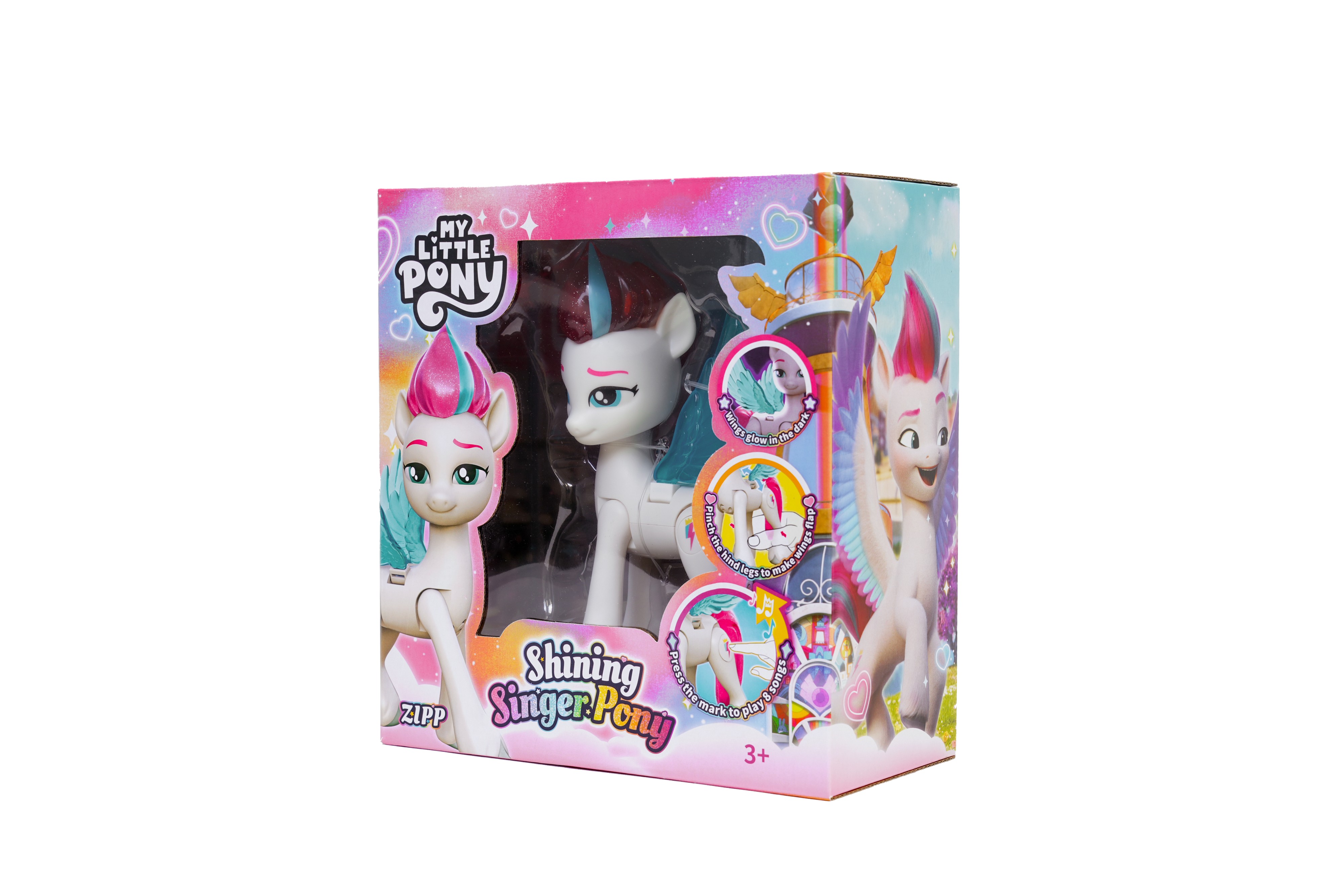 My Little Pony Shining Singer Pony Zipp Figure | Shopee Philippines