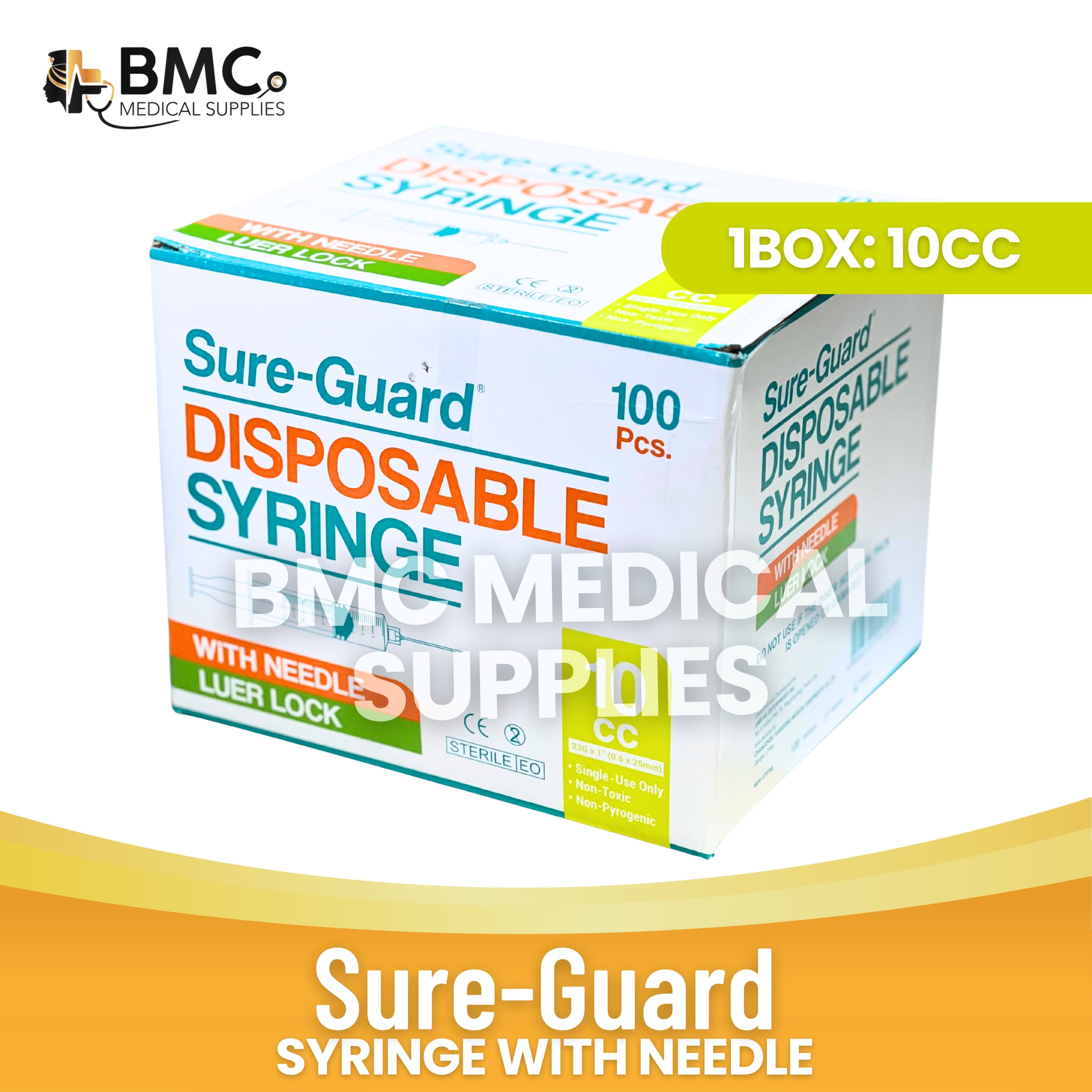 Sureguard - Disposable Syringe (100's/boxs) | Shopee Philippines