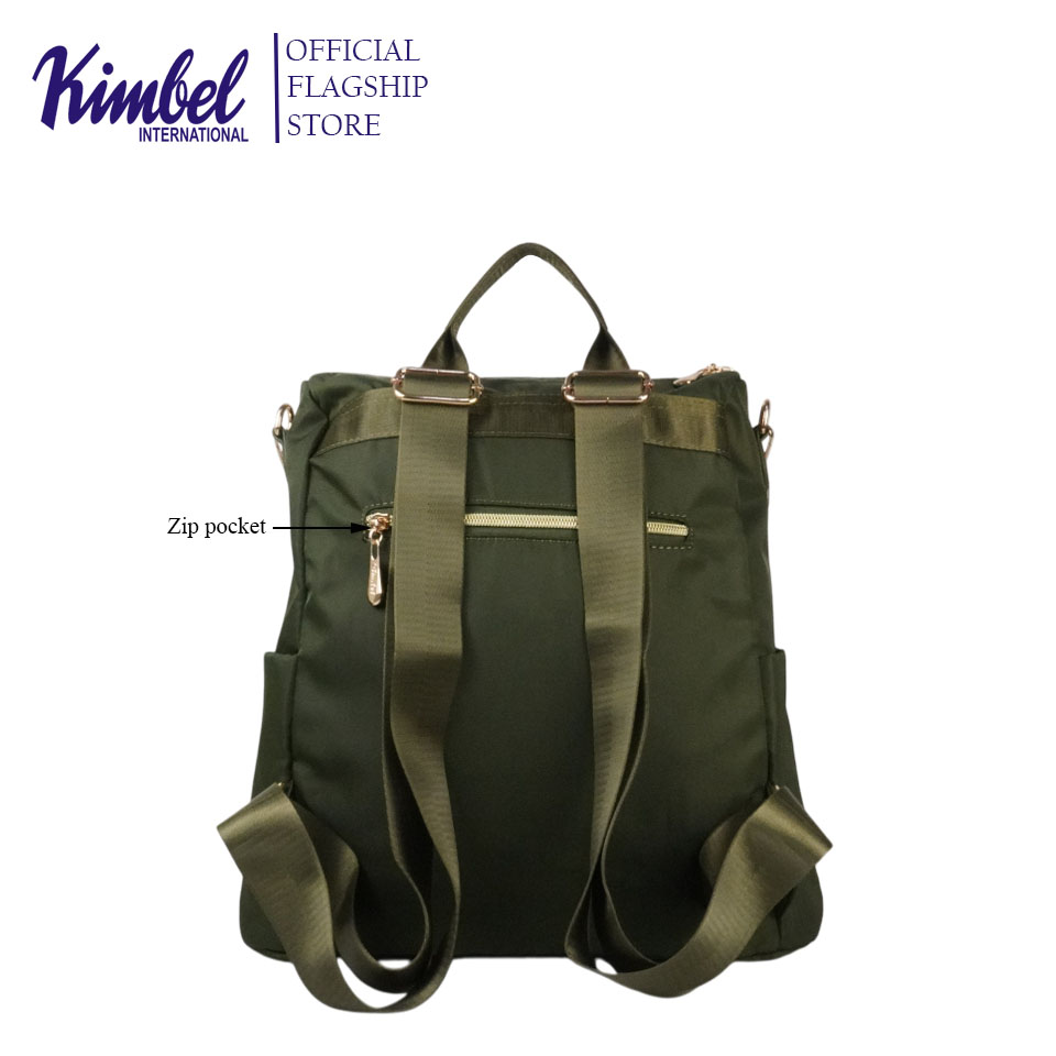 KIMBEL HGZB6636 Backpack Medium Size With Detachable Strap | Shopee ...