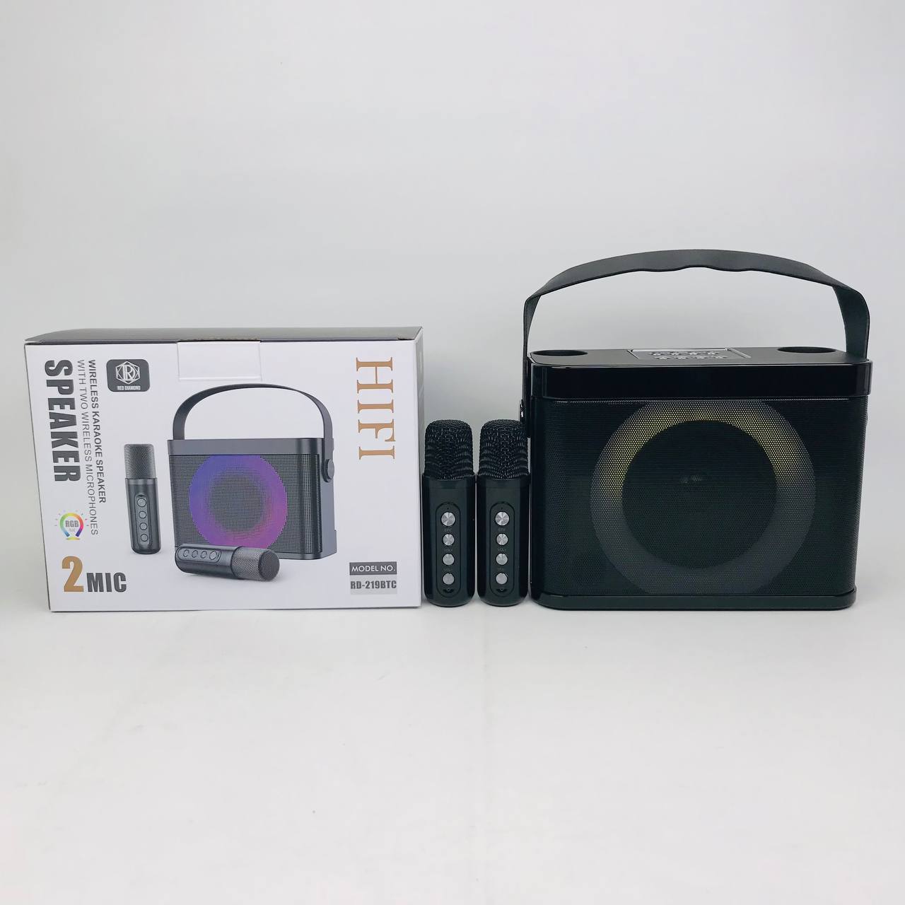 RD bluetooth speaker with mic wireless karaoke home KTV portable Audio ...
