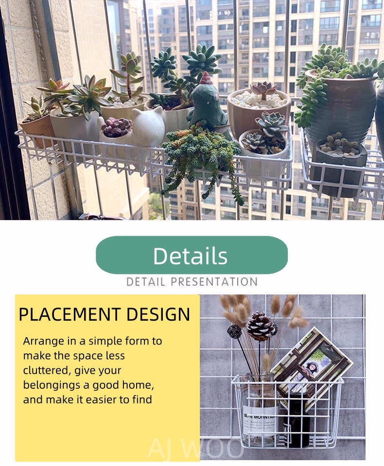STORAGE RACK BASKET WIRE MESH HANGING BASKET HANGING NET BASKETWIREMESH ...