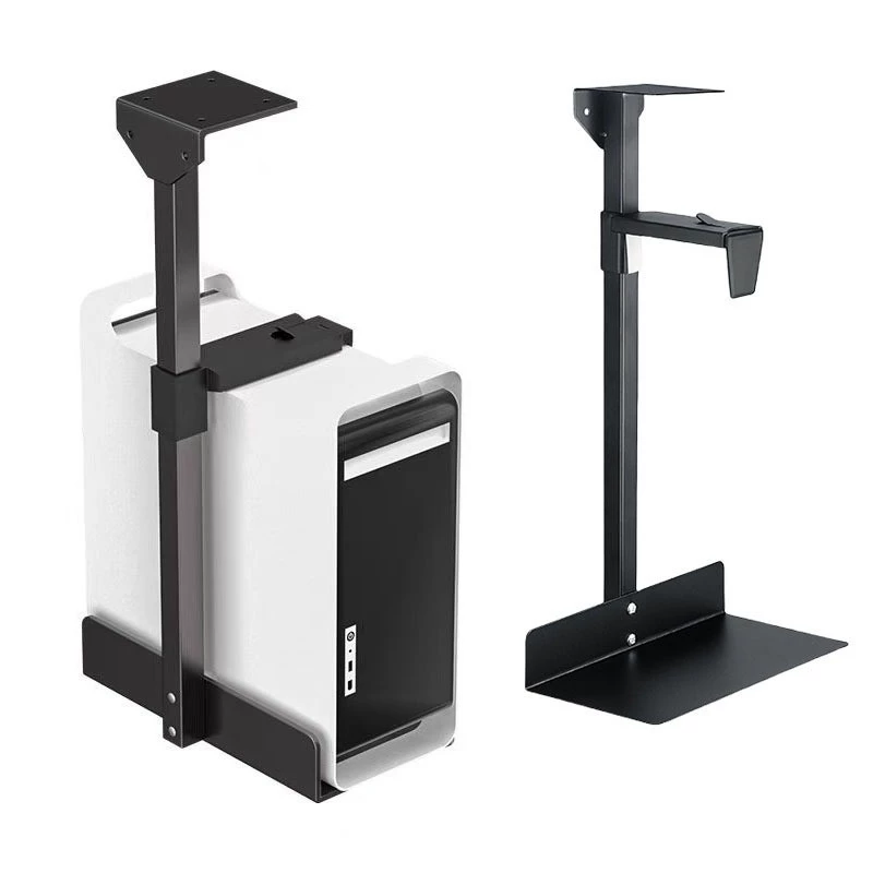 COD Case Holder Under Desk Adjustable CPU Stand Wall Side Computer Lift ...