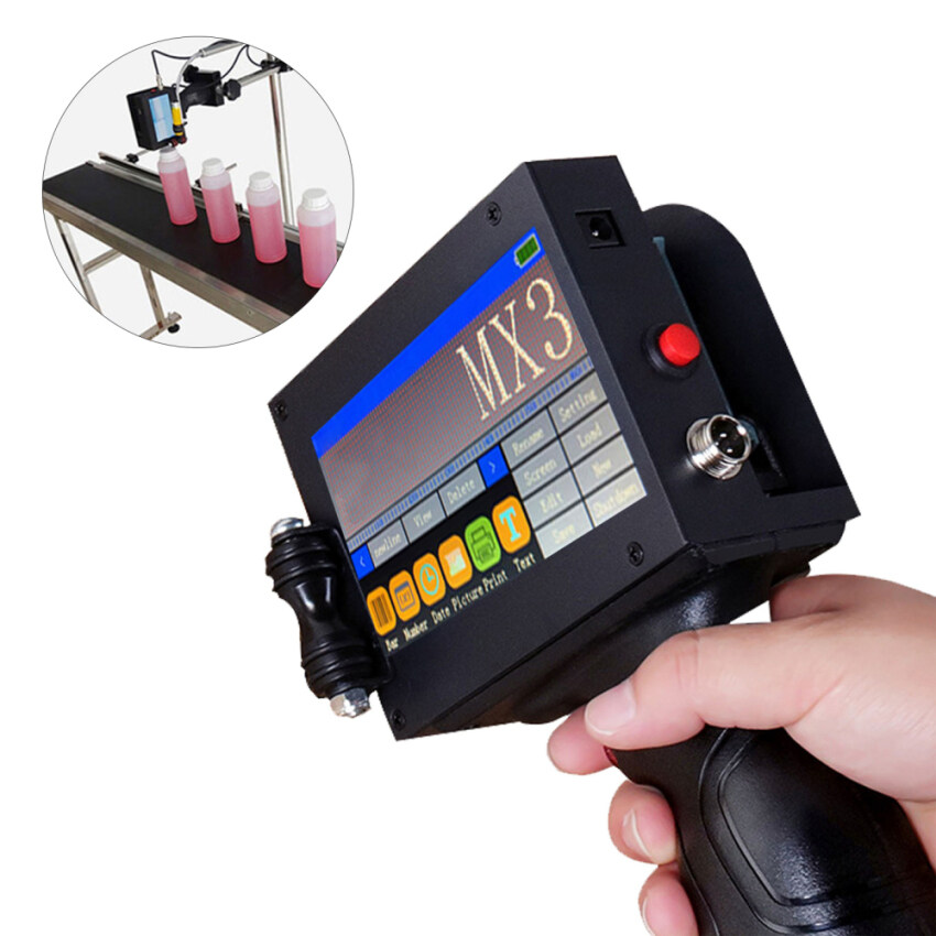 Handheld Inkjet Printer Label Inkjet USB QR Printer Machine Serial ...