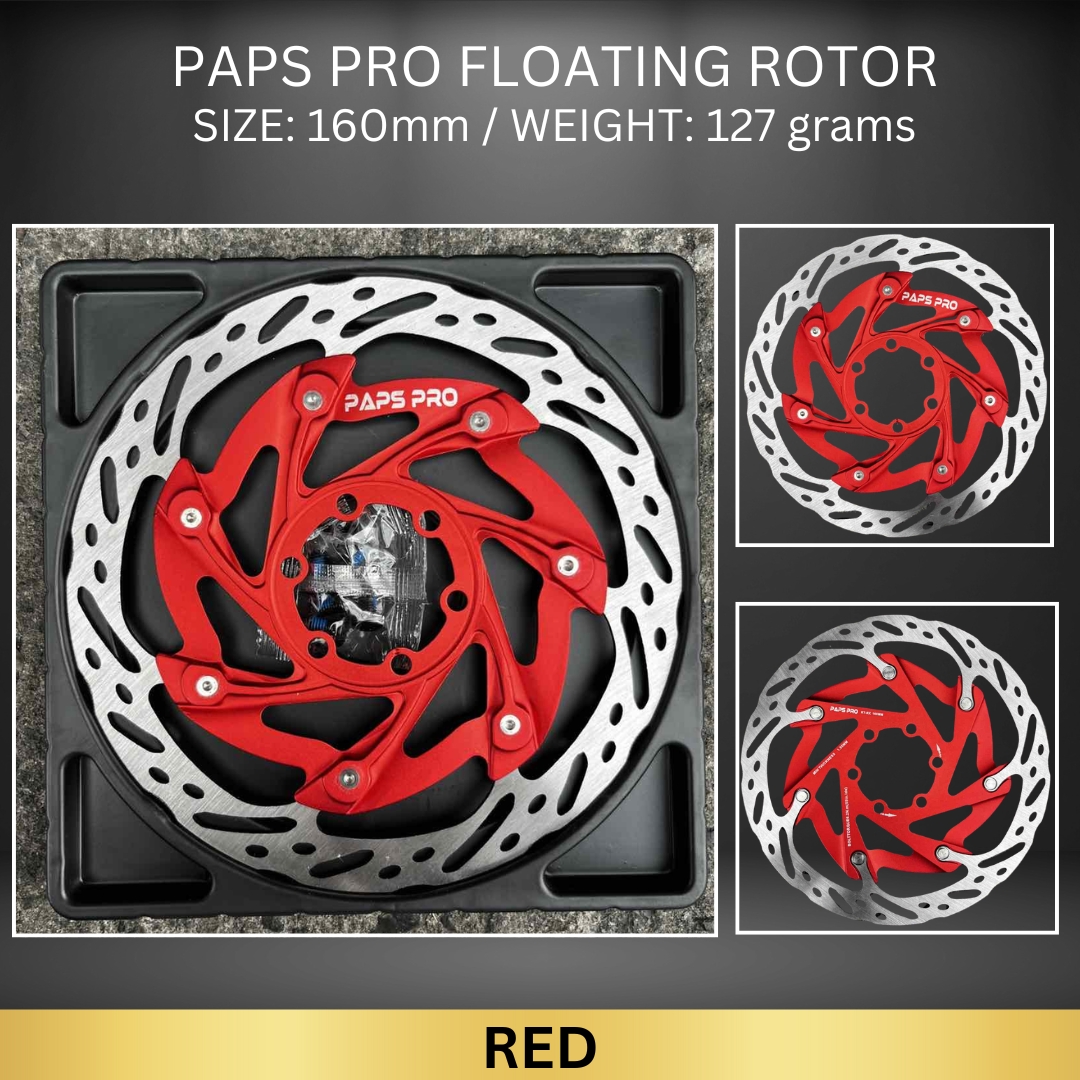 PAPS PRO FLOATING ROTOR 160mm FOR MTB SOLD PER PIECE (ISANG PIRASO ...