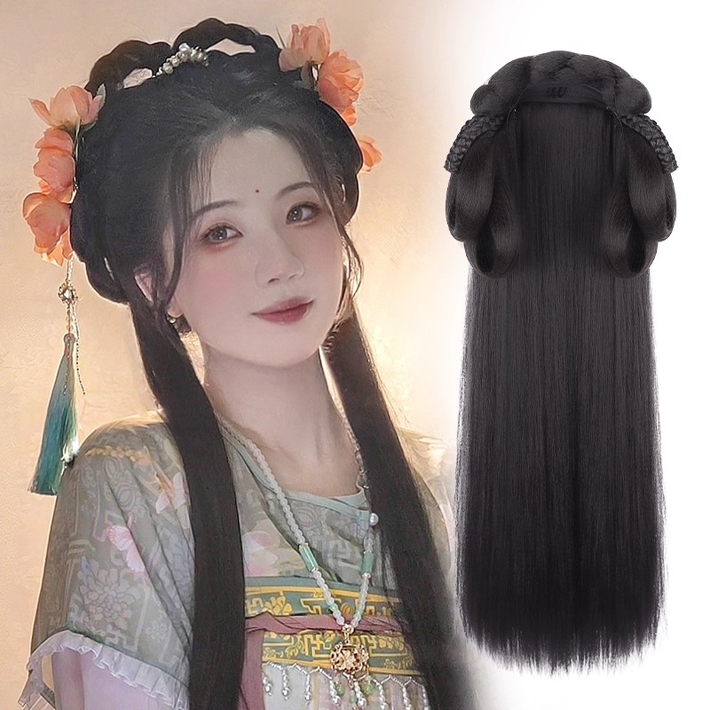 Peacock King - Costume Hair Wig for Hanfu, Cosplay