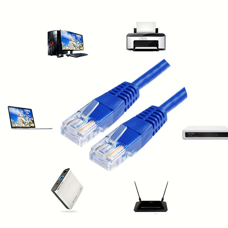 Ethernet cable cat5e, LAN cable RJ45, network cable for PC, router ...