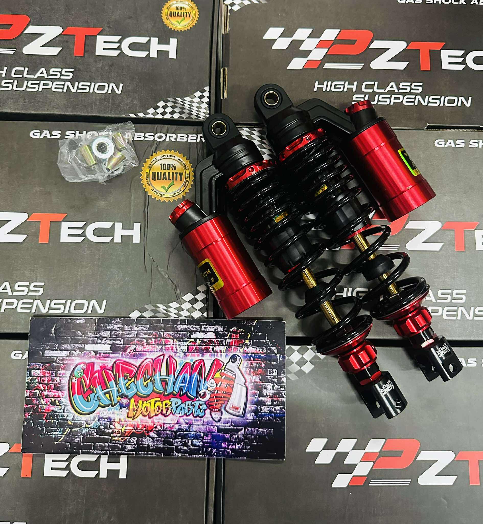 PZTECH SHOCK G2 SERIES AEROX / NMAX / PCX 305MM / 335MM ADJ W/TANK ...