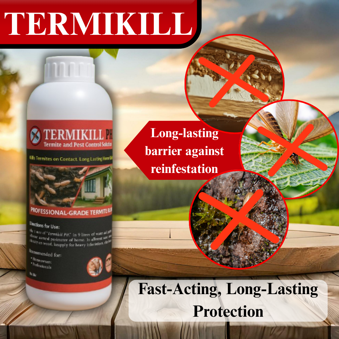 TERMIKILL 1 LITER -PROTECT YOUR HOME AND GARDEN/ELIMINATE TERMITES ...