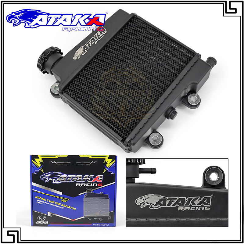 ATAKA Motorcycle Refit Big Radiator Assy 407ml YAMAHA NMAX V2 AEROX V2 ...