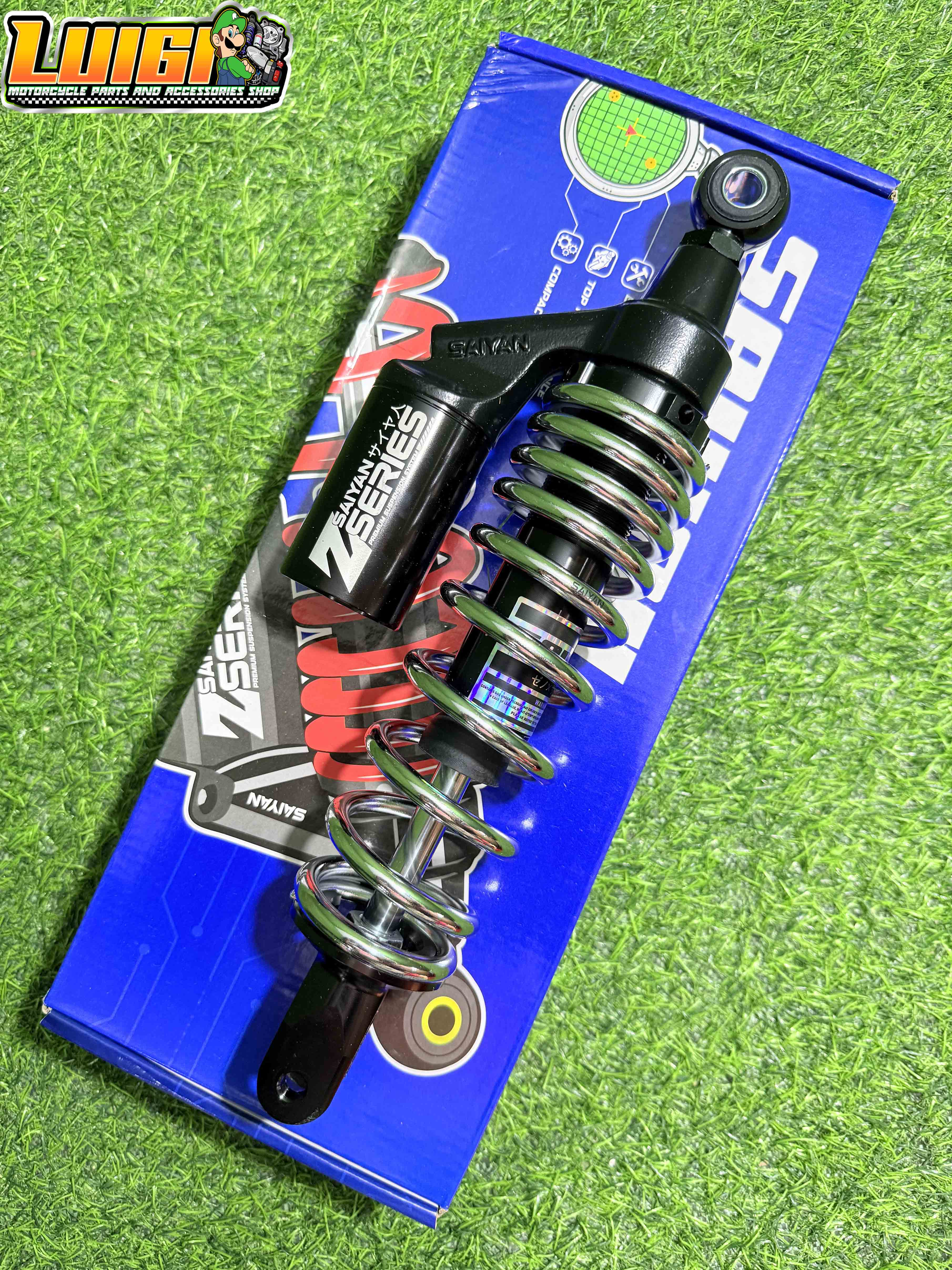 SAIYAN CLICK 125/ MIO SPORTY /MIO M3 REAR SHOCK SUSPENSION Z SERIES W ...