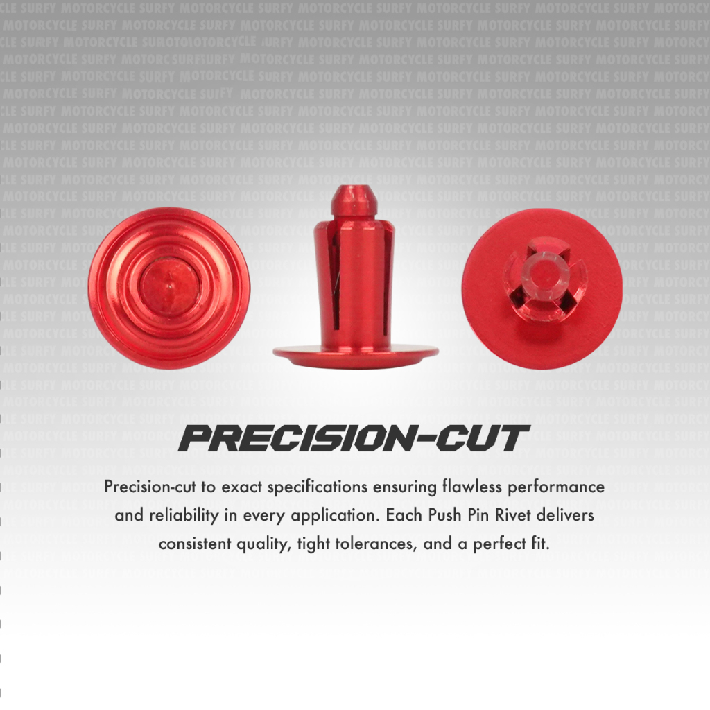 【6pcs】 Precision Lock Push Pin Rivet CNC Aluminum M5x15mm For ...
