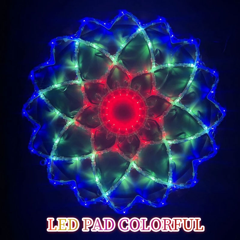 Large LED Parol Christmas Lantern Lights Colorful LightsIndoor Outdoor ...