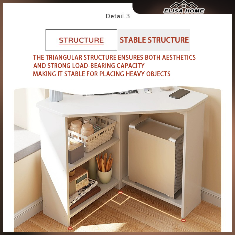 （COD)Corner computer desk triangular computer desk corner desk office ...