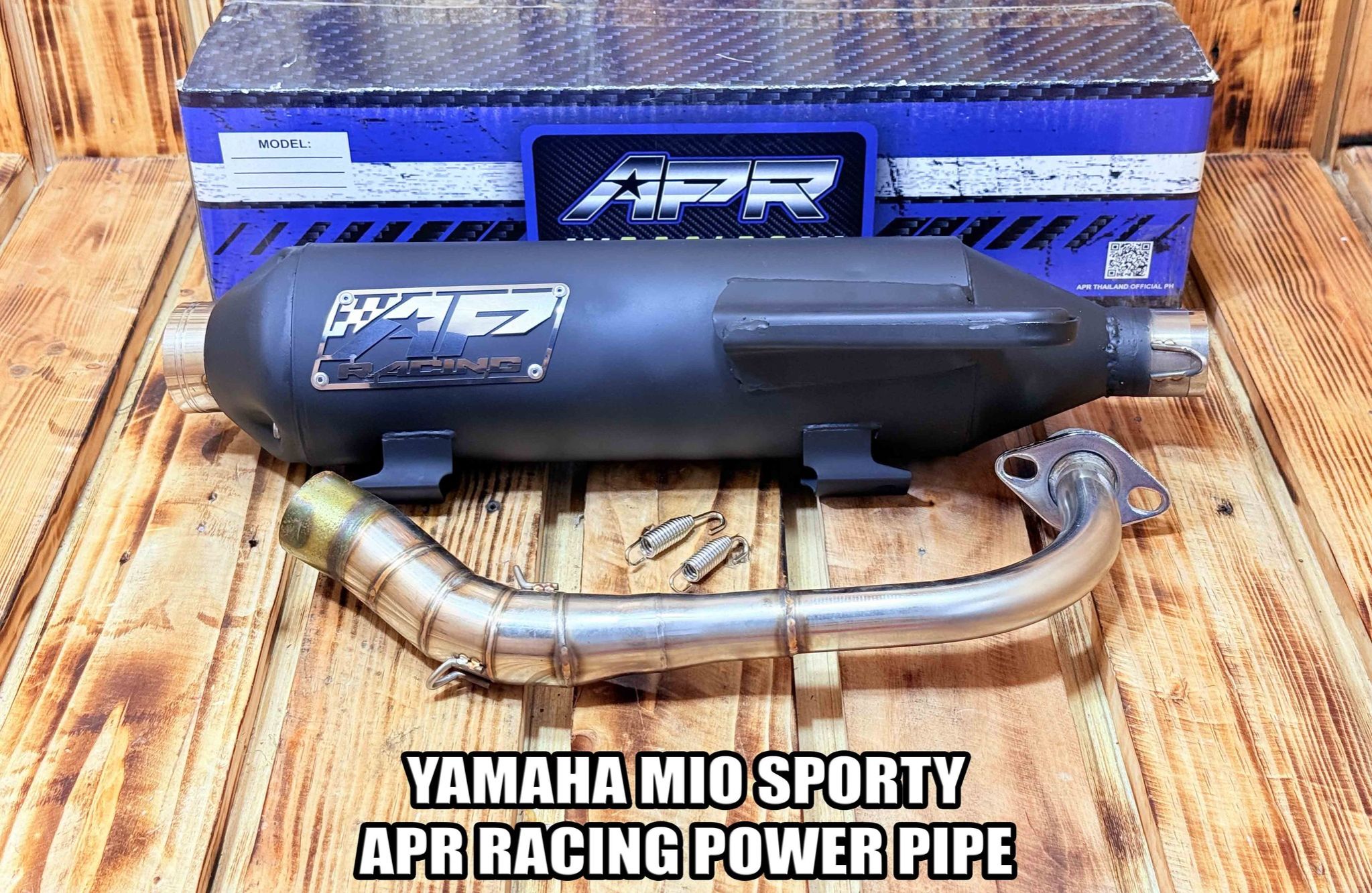 MIOLS2 BRAND NEW APR RACING POWER PIPE FINO115 / MIO SOULTY / MIOI125 ...