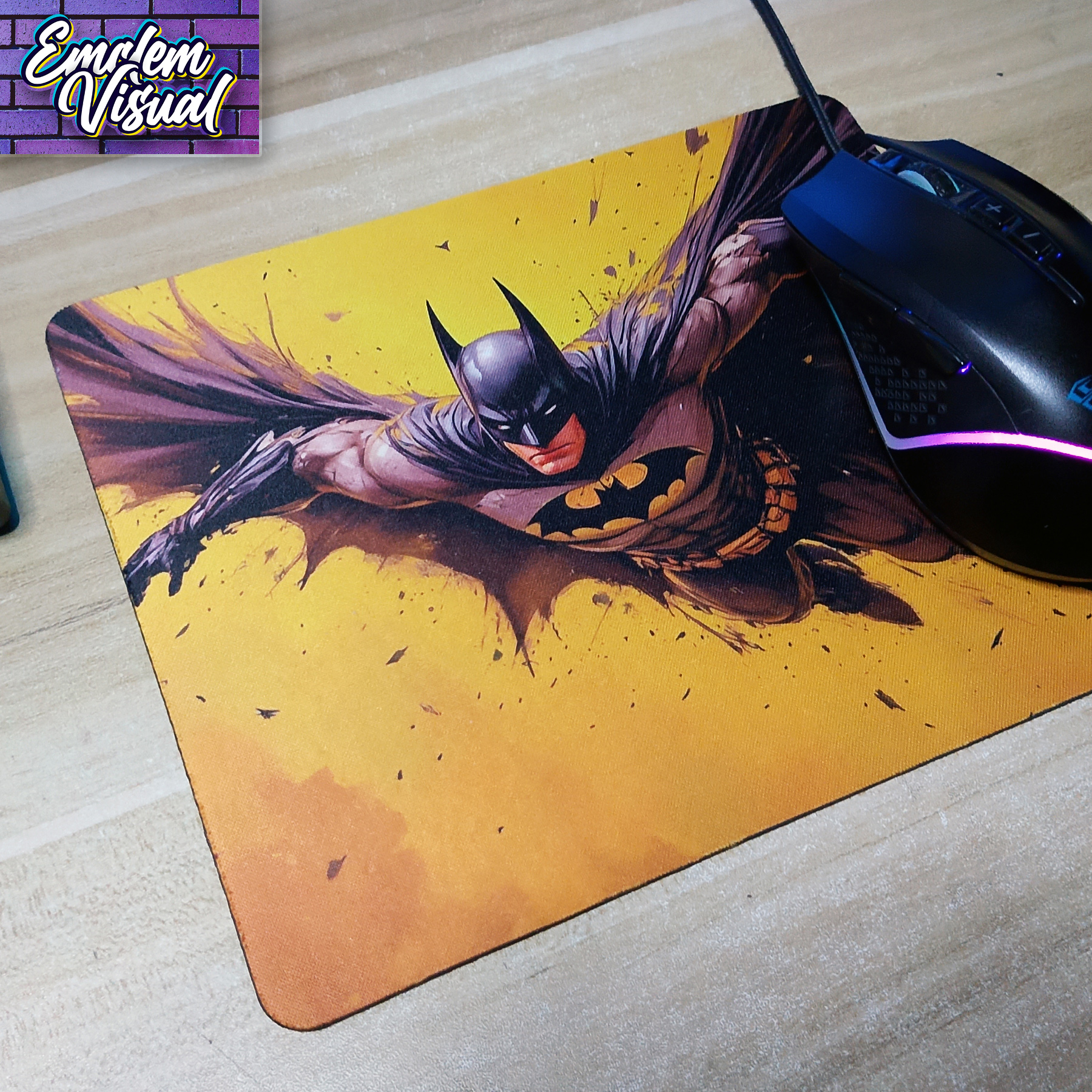 mouse pad BATMAN (dark knight) for pc computer laptop accessory (dc ...