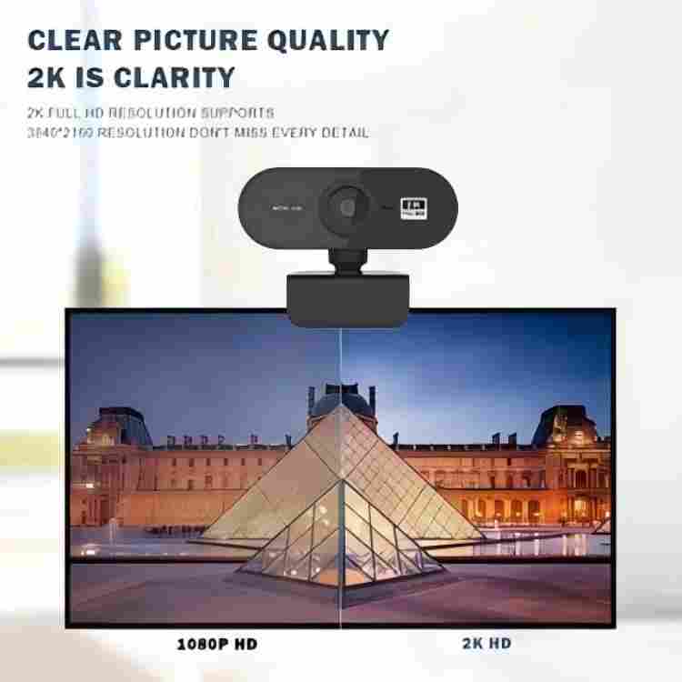 Actual 2K HD Webcam 1080P Full HD Video Calling USB Web Camera With ...