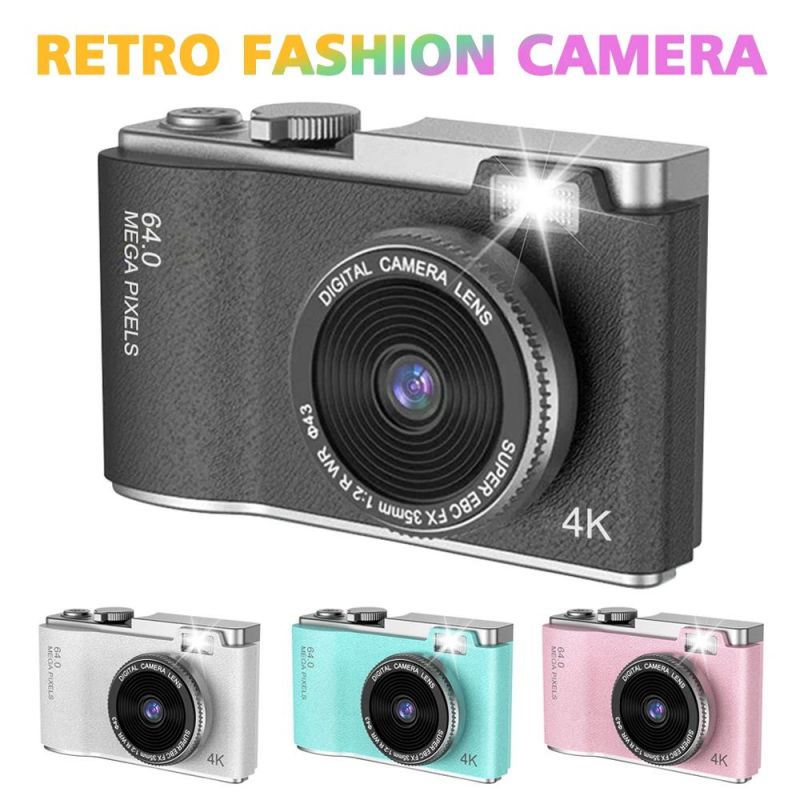 4K Digital Camera For Photography 50 Milion HD Pixels CCD Digicam For ...