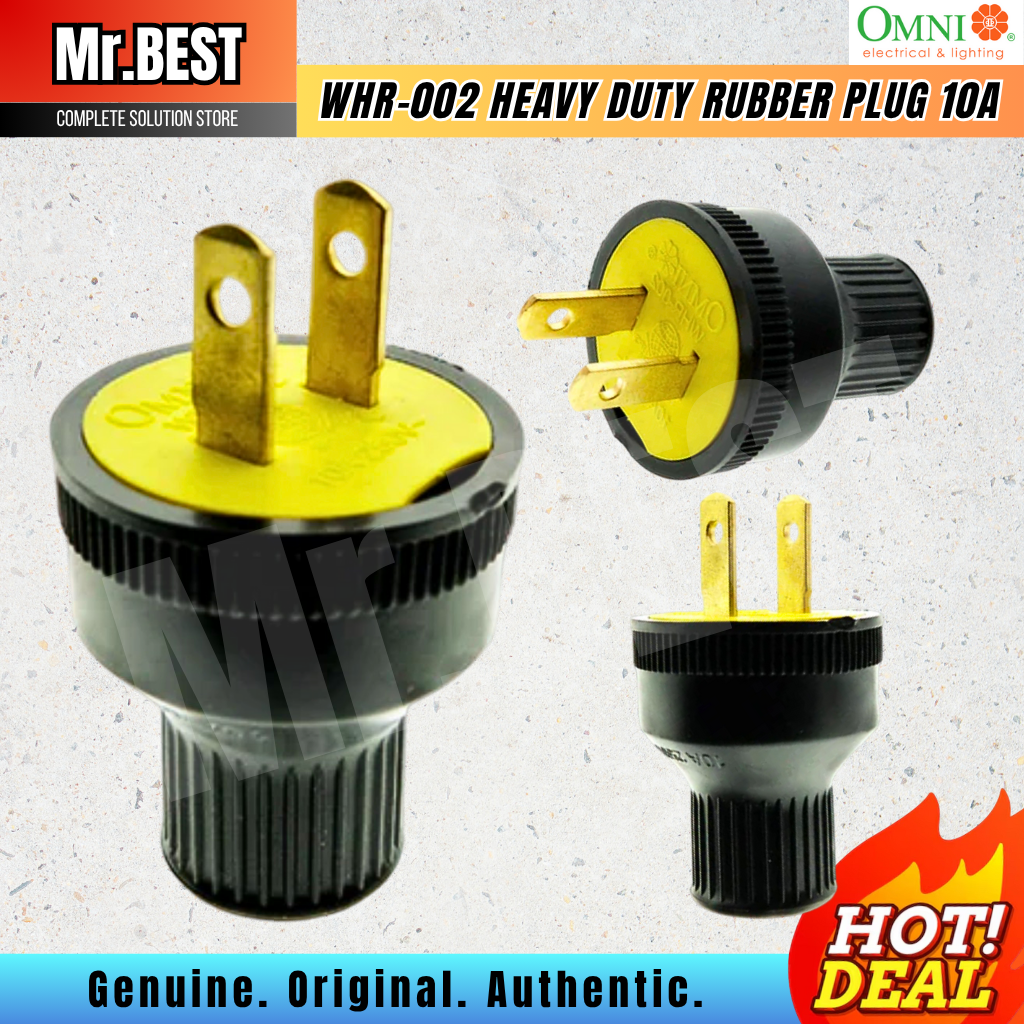 OMNI Rubber Plug Series – Regular, Heavy-Duty & Parallel Ground ...