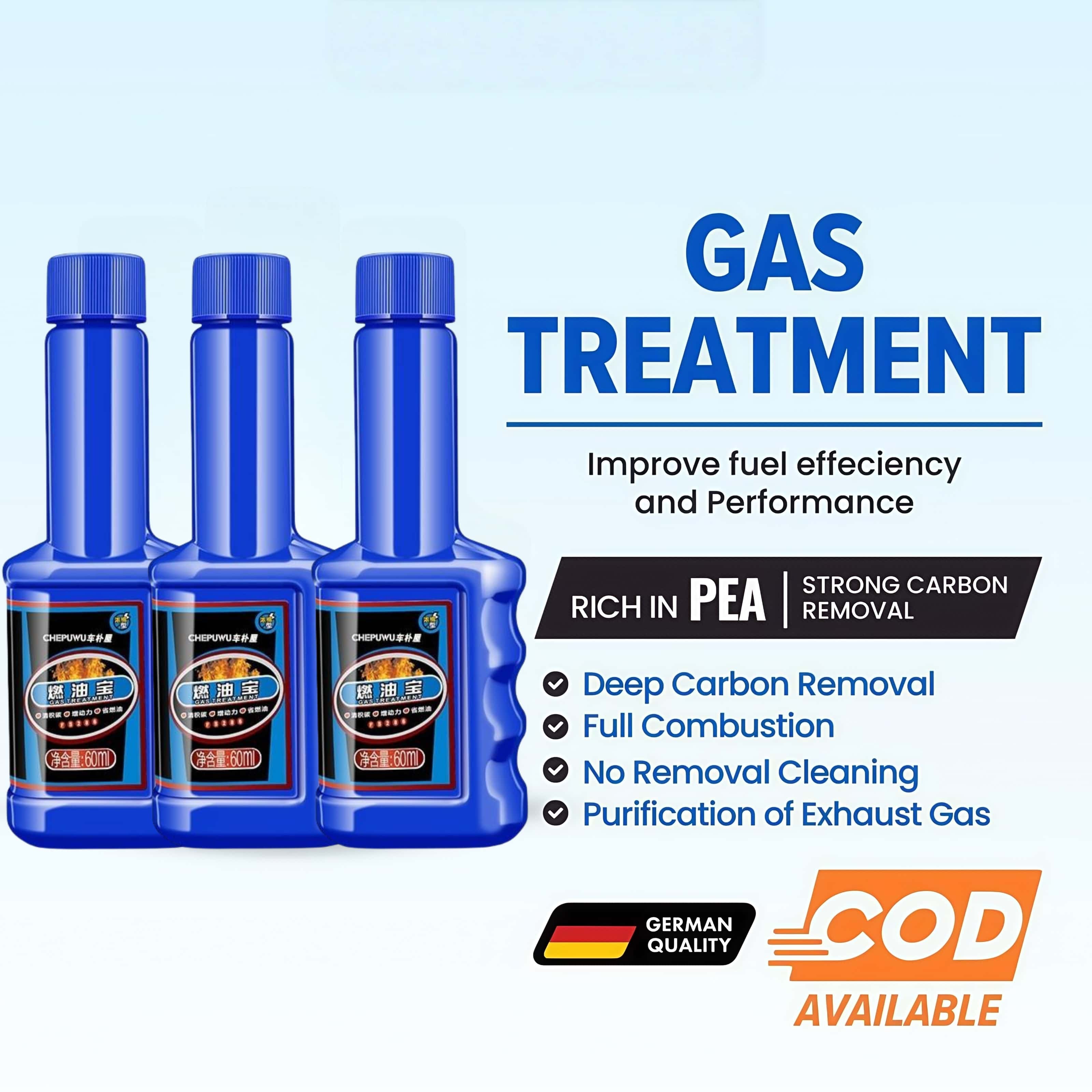 Gas Treatment Super Concentrated Gasoline Fuel Additives Fuel Treatment ...