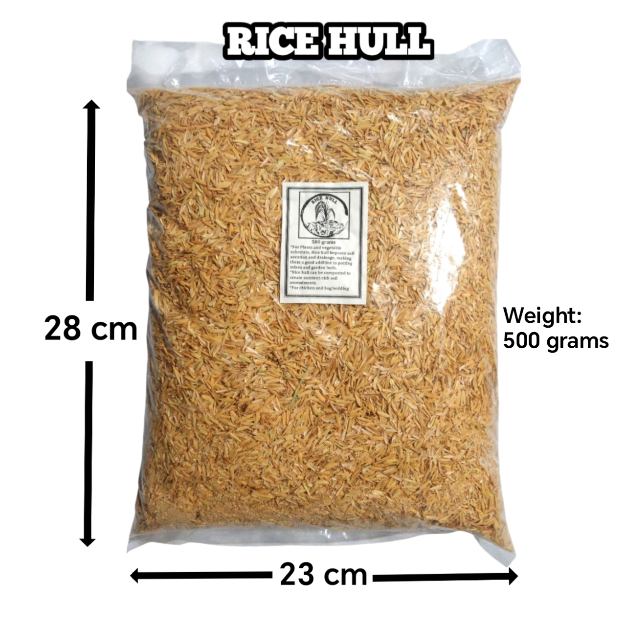 Rice hull or IPA 1pouch 500g | Shopee Philippines