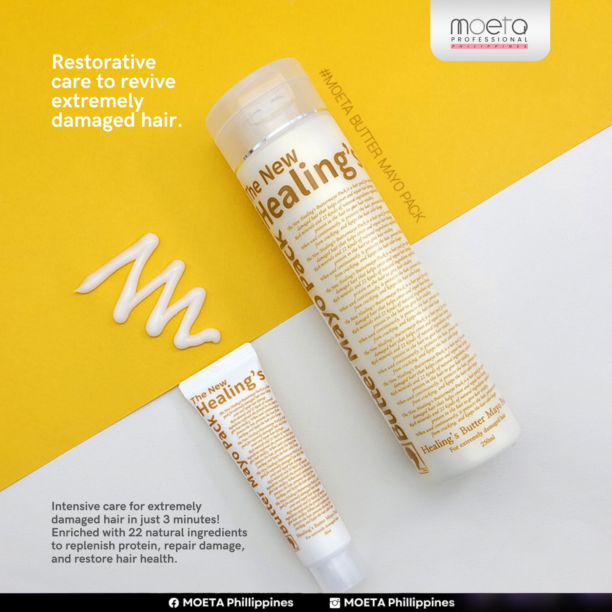 Moeta Butter Mayo Hair Treatment – Soft & Nourishing 250ml [From Korea ...