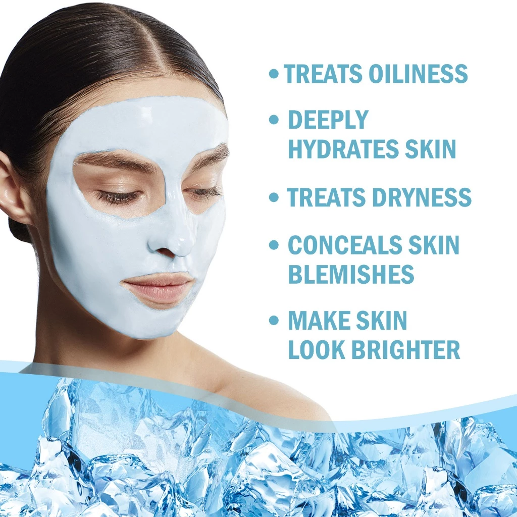 Ice Water Sleeping Mask Moisturizing Mask Moisturize Skin Clean Pores ...