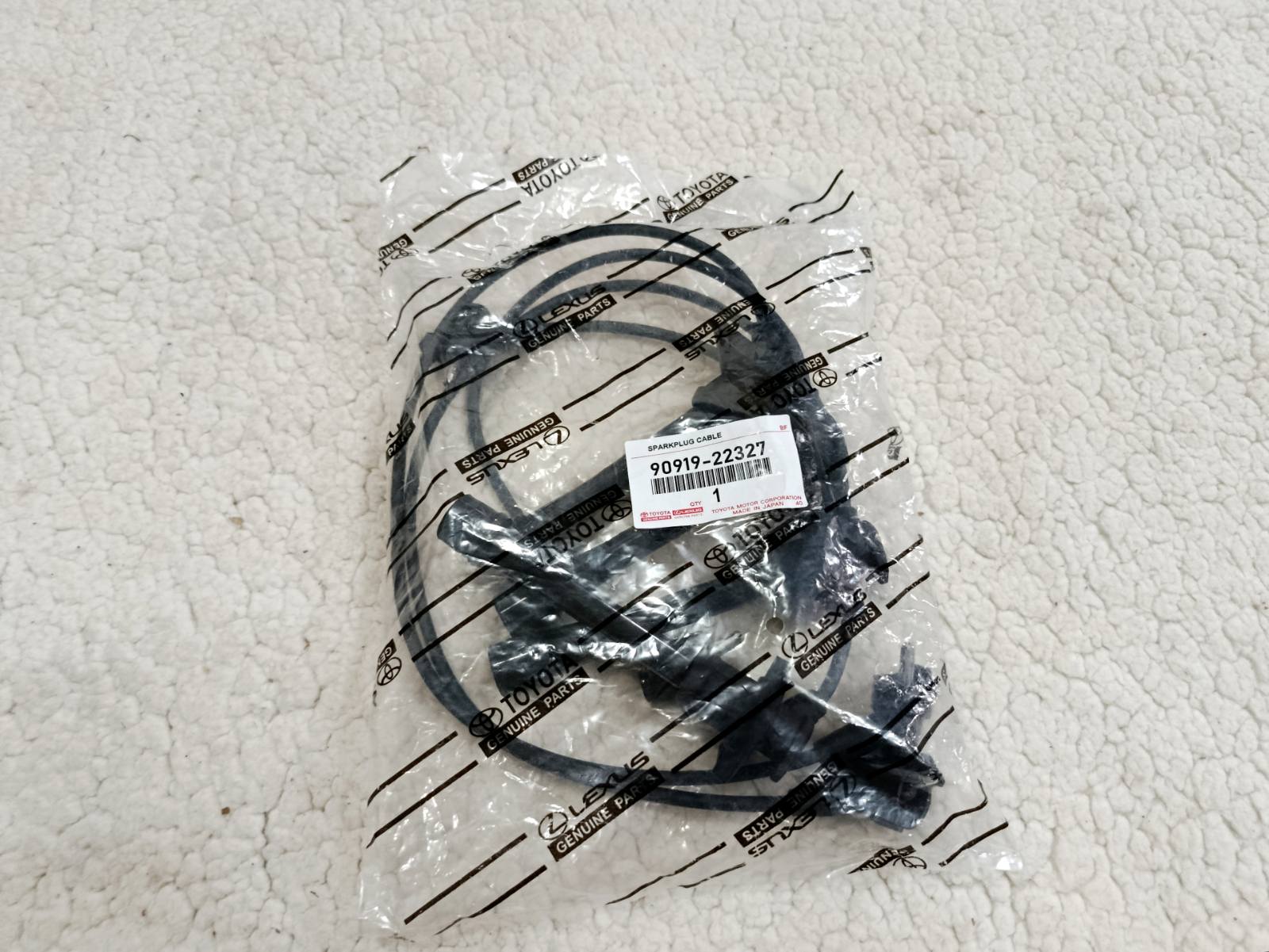 Original Toyota Hight Tension Wire for Toyota Corolla 1989-02 4AF 4AFE ...