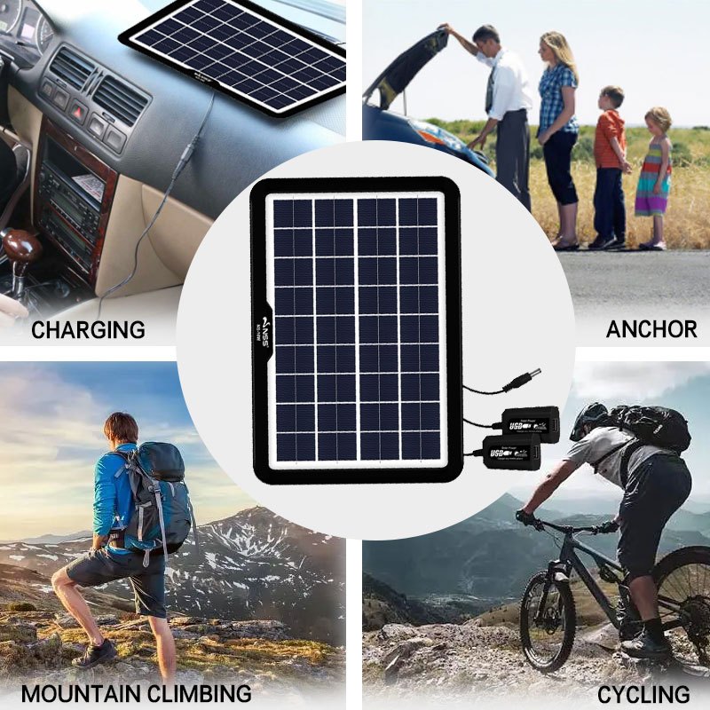 NSS 16W Solar Panel Solar Charger Multi-Functional Solar Panel Portable ...