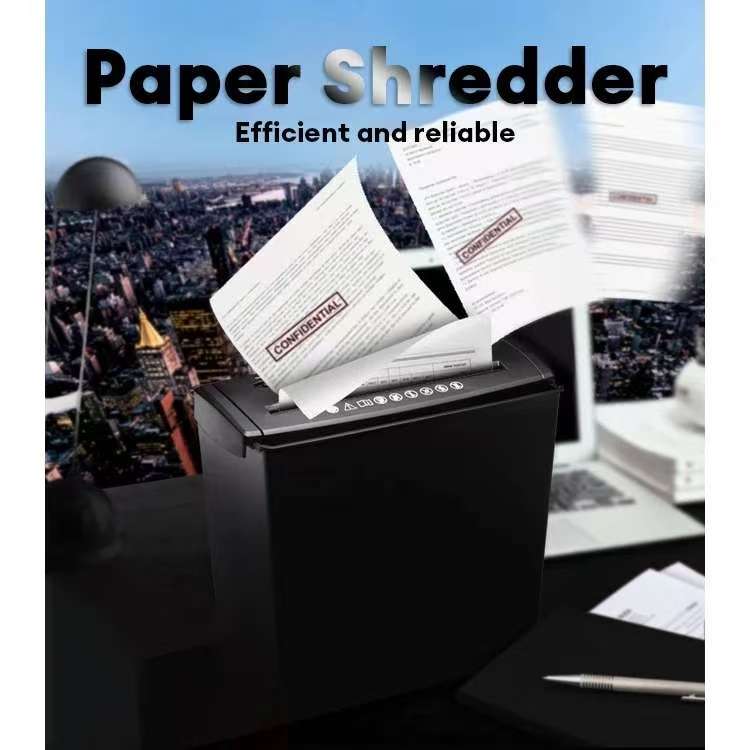 Expose Large Capacity Paper Shredder 8 Sheets Shredding Automatic ...