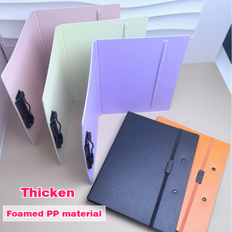 Long Foldable Folder Portable Folding Clipboard FC to A5 File Folder ...