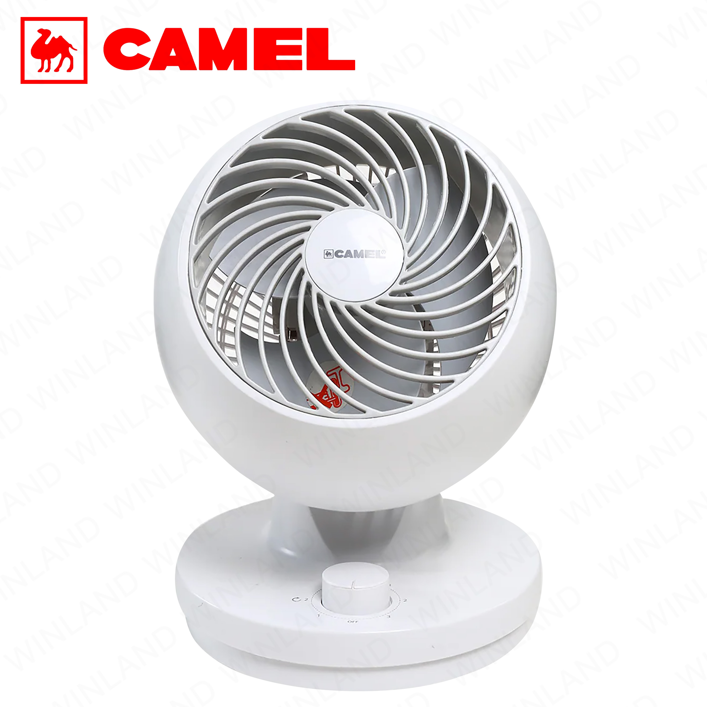Camel by Winland 6-Inches Air Circulator Desk Fan | Electric Fan 3 ...