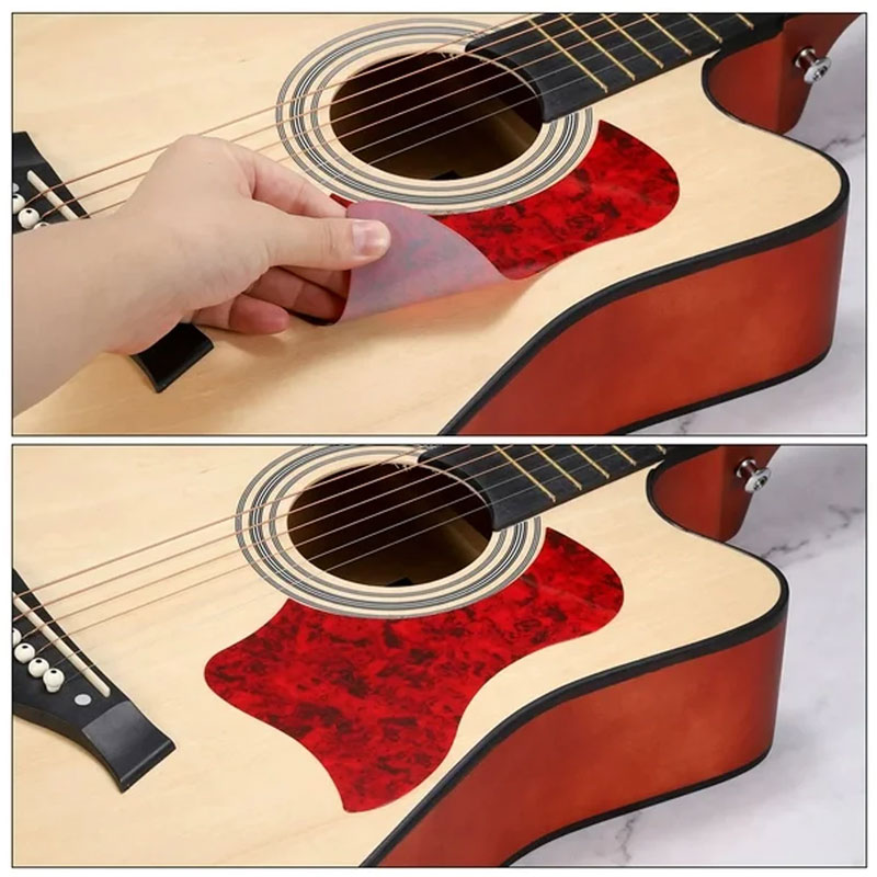 KAWES Guitar Pickguard Self-adhesive Pick Guard Scratch Plate ...
