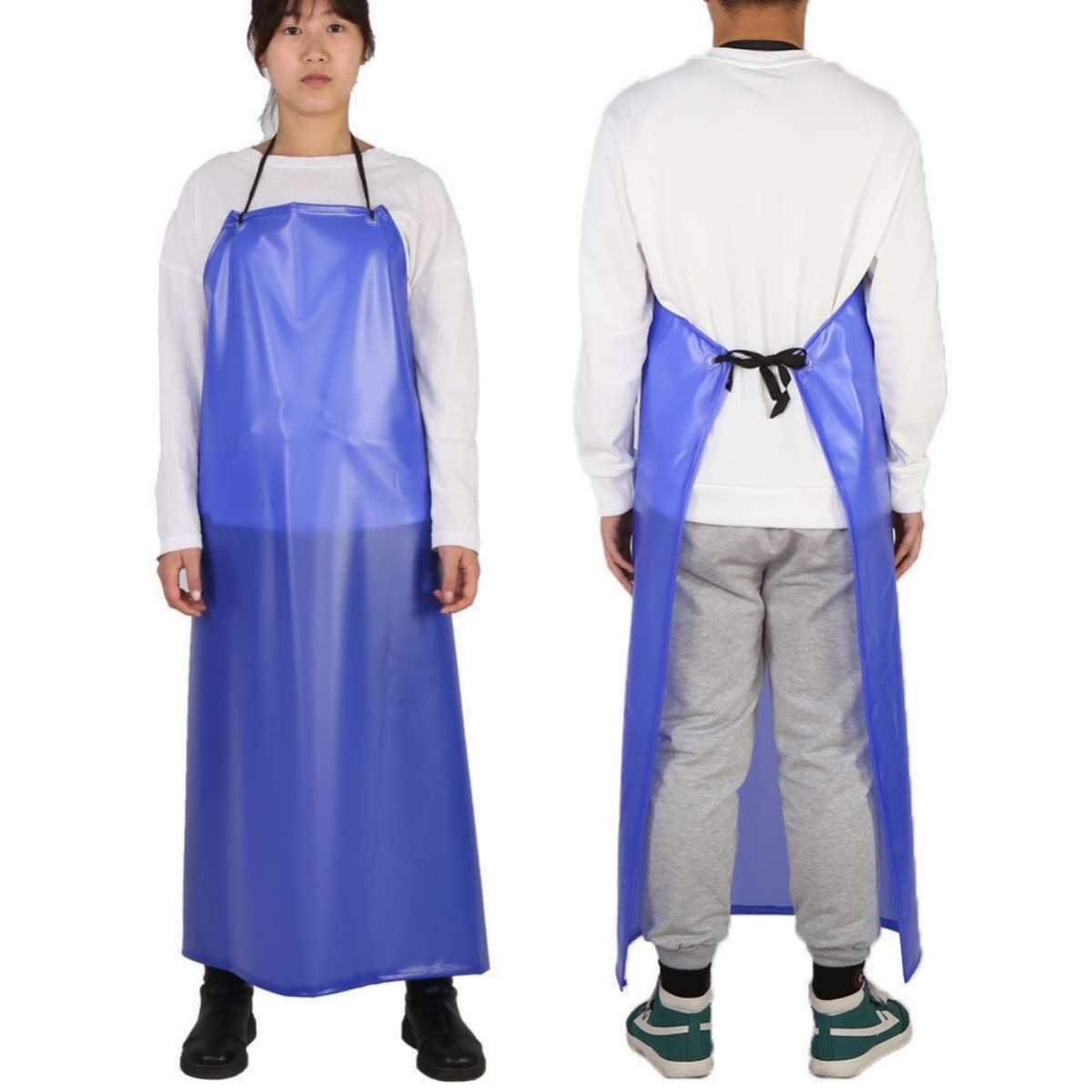 Reusable 6-Color PVC Oxford Waterproof Apron for Dishwashing Water ...