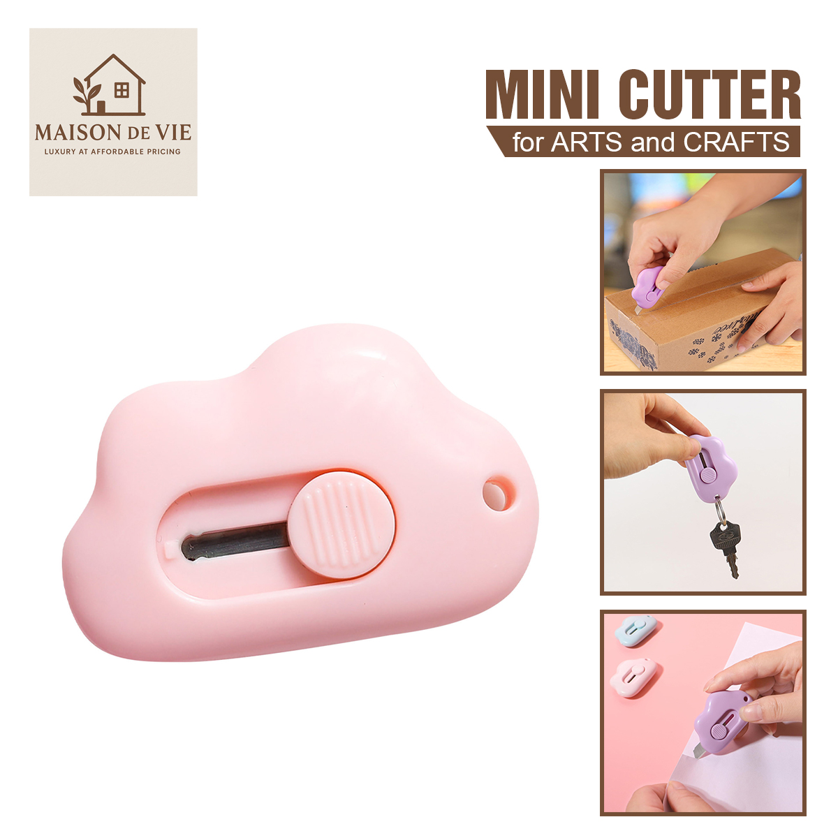 1Pc Cloud-shaped Mini Cutter (Random Color) | Shopee Philippines