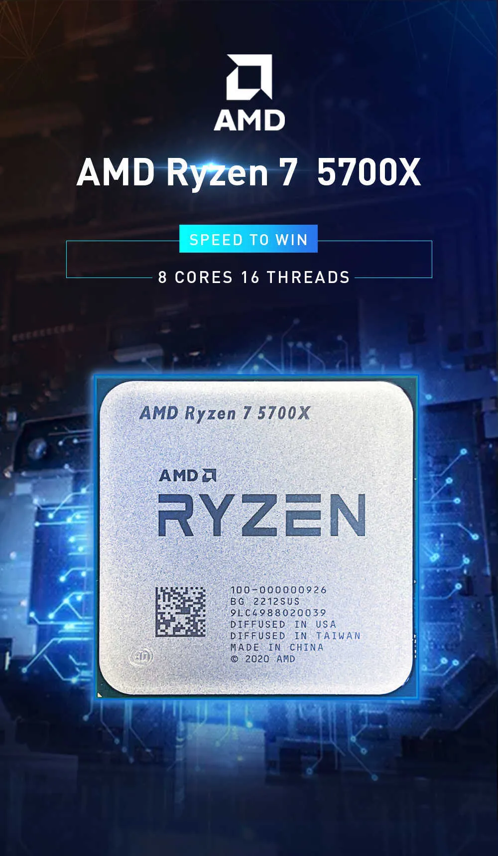 Test et Avis Complet : AMD Ryzen 7 5700X un processeur gaming qualité