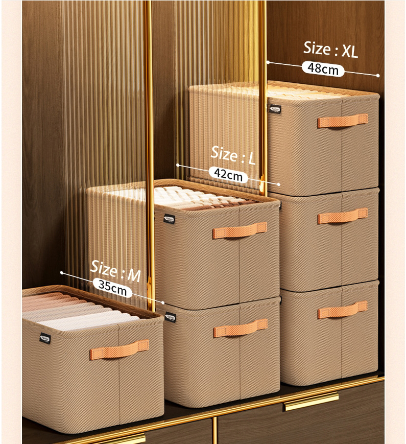 PVC Clear Foldable Basket Stackable Storage Container Durable ...