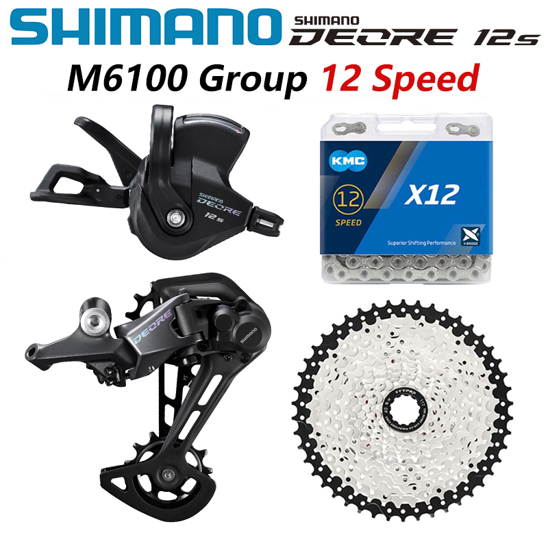 Shimano Deore M6100 12 Speed Groupset MTB M6100 Shifter Lever RD M6100