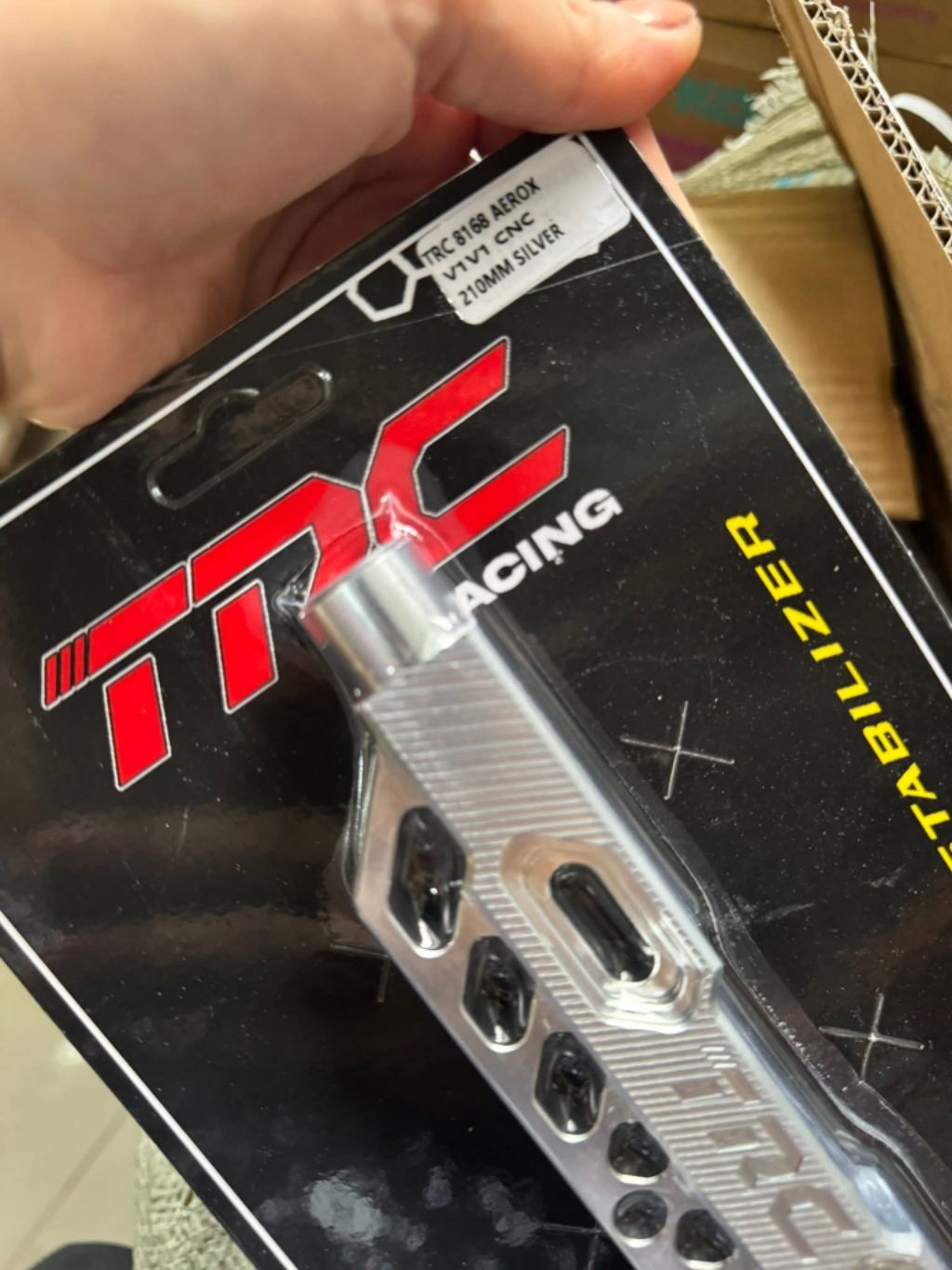 TRC STRUT BAR AEROX V1/V2 STAB LINK SILVER | Shopee Philippines