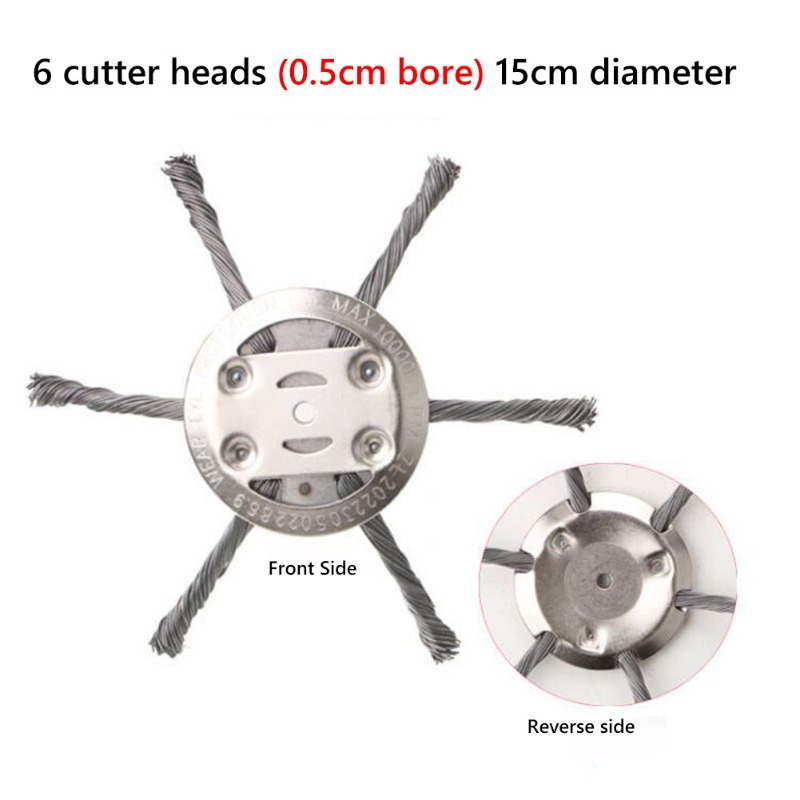 Wire Grass Trimmer Heads Professional Weed Eater Blades Steel Razor ...