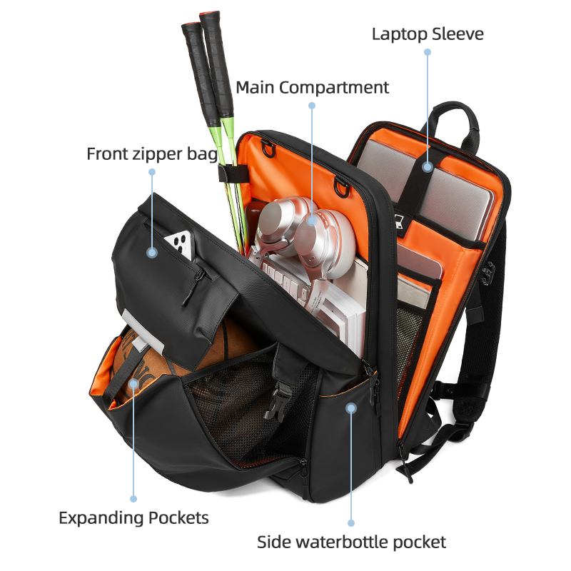SEACHOICE Large Waterproof Backpack Sport & Lightweight Travel Bag ...