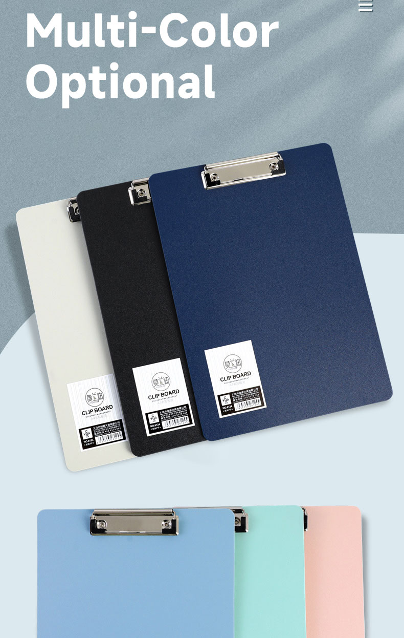 Long/A4/A5 Clip Board Writing Pad Hard Board Long Clip Pad File Paper ...