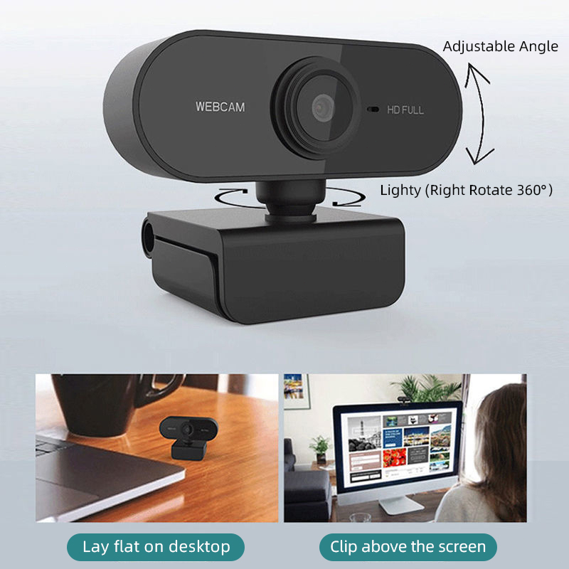 Nennex Webcam 2k Full HD Video Call For PC Laptop With Microphone Home ...