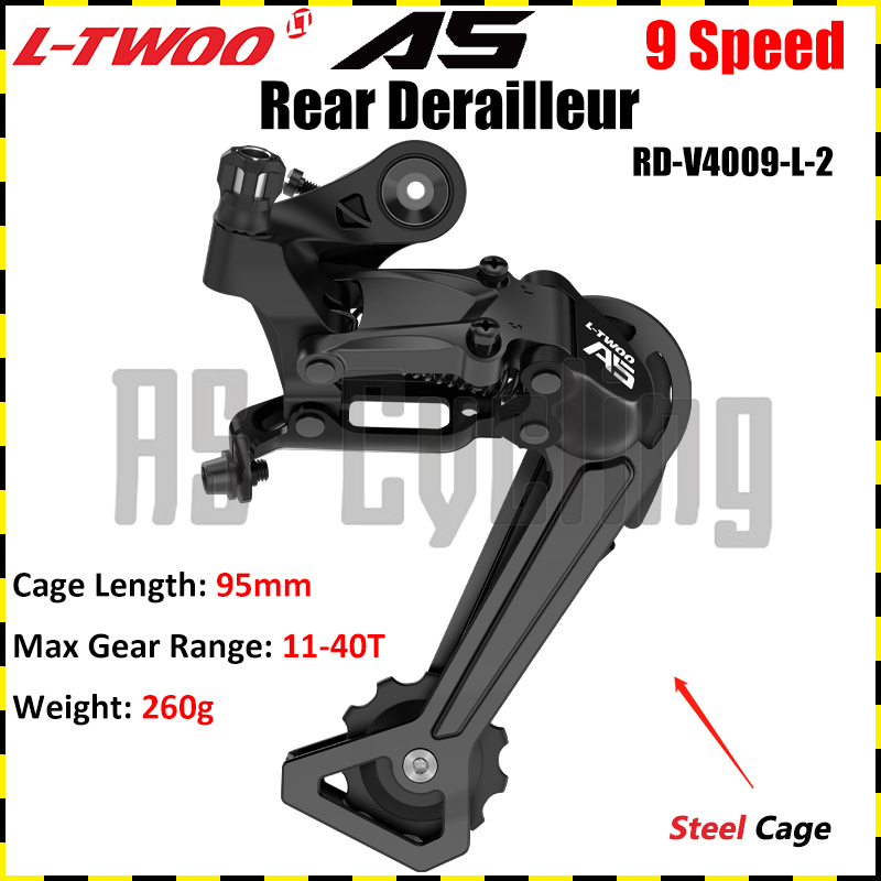 【COD&READY】LTWOO A5 9 Speed Rear Derailleur+Right Shifter RD Groupset ...