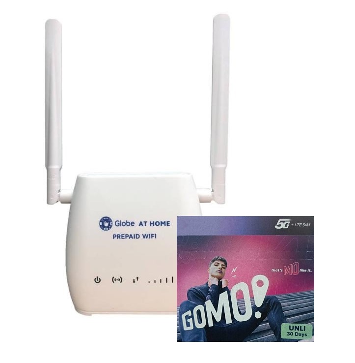 OPENLINE! Globe At Home WiFi with GOMO SIM UNLI Data 30 days (ZLT S10G ...