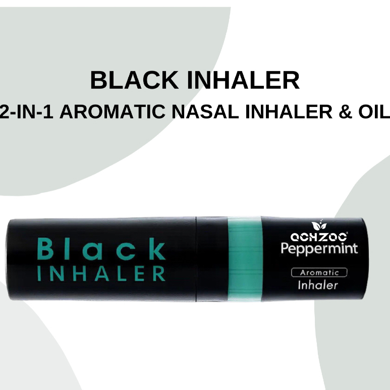 Peppermint Black Inhaler from Thailand - Authentic - Thai Nasal ...