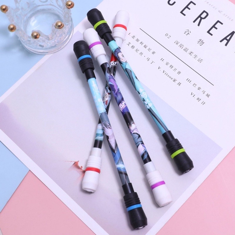 Pen Spinning Pens Writable Rolling Finger Pen Spinning Rotating Pen Non ...
