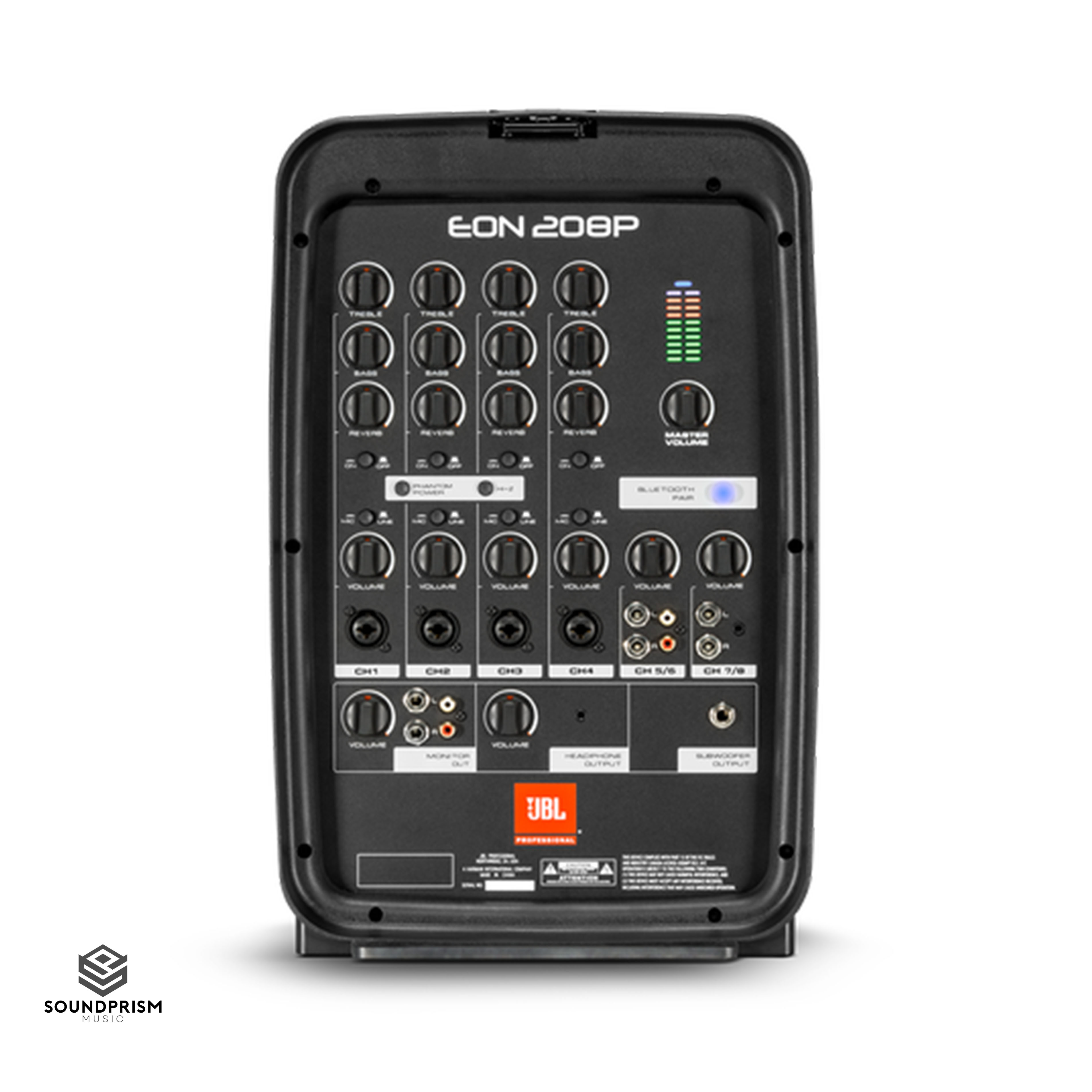 JBL EON208P Portable 8 in. 2-Way PA with 8-Channel Powered Mixer and ...